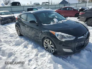2012 Hyundai Veloster w/Gray Int with VIN KMHTC6AD1CU053050, listed as a Copart auction lot 44810925 with 152,962 mi miles and Clean title. Bid and sale history available at DreamBid. Image 4.