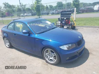 2010 BMW 1 Series 128i with VIN WBAUP7C51AVK77450, listed as a IAAI auction lot 42411612 with 152,636 mi miles and . Bid and sale history available at DreamBid. Image 1.