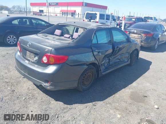 2009 Toyota Corolla with VIN 1NXBU40E39Z039148, listed as a IAAI auction lot 41830186 with 300,207 mi miles. Bid and sale history available at carsss.com. Image 4.
