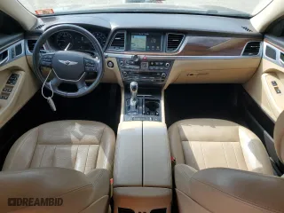 2017 Genesis G80 3.8L with VIN KMHGN4JE6HU168338, listed as a Copart auction lot 69066954 with 151,953 mi miles and Salvage Title. Bid and sale history available at carsss.com. Image 8.