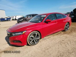 2019 Honda Accord Sport with VIN 1HGCV1F35KA159097, listed as a Copart auction lot 60406135 with 46,357 mi miles and Salvage title. Bid and sale history available at DreamBid. Image 1.