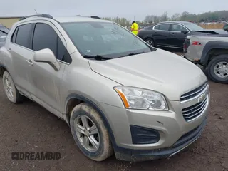 2016 Chevrolet Trax LT with VIN 3GNCJLSB6GL133148, listed as a IAAI auction lot 42196293 with Not Provided miles and . Bid and sale history available at DreamBid. Image 1.