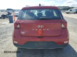 2022 Hyundai Venue SEL with VIN KMHRC8A34NU177006, listed as a Copart auction lot 58404985 with 80,469 mi miles and Salvage title. Bid and sale history available at DreamBid. Image 6.