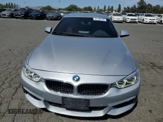 2015 BMW 4 Series 428i with VIN WBA3V7C5XF5A24641, listed as a Copart auction lot 61195125 with 60,499 mi miles and Salvage title. Bid and sale history available at DreamBid. Image 5.
