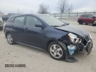 2009 Pontiac Vibe w/1SA with VIN 5Y2SP67839Z477002, listed as a Copart auction lot 82888204 with 162,519 mi miles and Non Repairable. Bid and sale history available at carsss.com. Image 4.