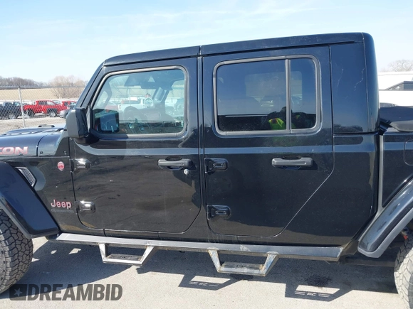 2020 Jeep Gladiator Rubicon with VIN 1C6JJTBG9LL152141, listed as a IAAI auction lot 41798487 with 78,585 mi miles and . Bid and sale history available at DreamBid. Image 14.