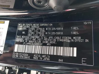 2020 Lexus NX 300 F Sport with VIN JTJJARBZ6L5008769, listed as a IAAI auction lot 41322079 with 72,179 mi miles and . Bid and sale history available at DreamBid. Image 9.