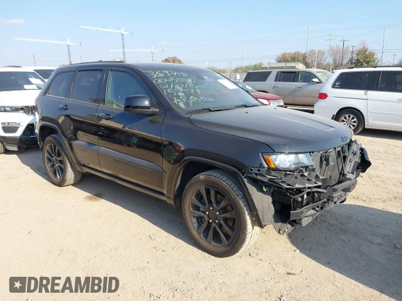 2022 Jeep Grand Cherokee Laredo X with VIN 1C4RJEAG0NC155473, listed as a IAAI auction lot 41533702 with 58,516 mi miles and . Bid and sale history available at DreamBid. Image 1.