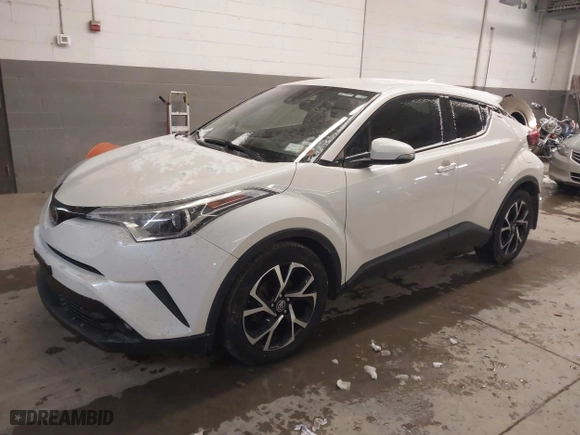 2018 Toyota C-HR XLE with VIN NMTKHMBX6JR049591, listed as a IAAI auction lot 41365496 with 100,381 mi miles. Bid and sale history available at carsss.com. Image 17.