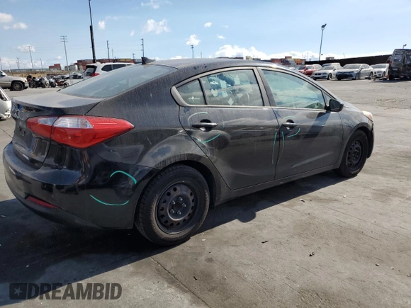 2016 Kia Forte LX with VIN KNAFK4A61G5481434, listed as a Copart auction lot 41694845 with 64,426 mi miles and Salvage Title. Bid and sale history available at carsss.com. Image 3.