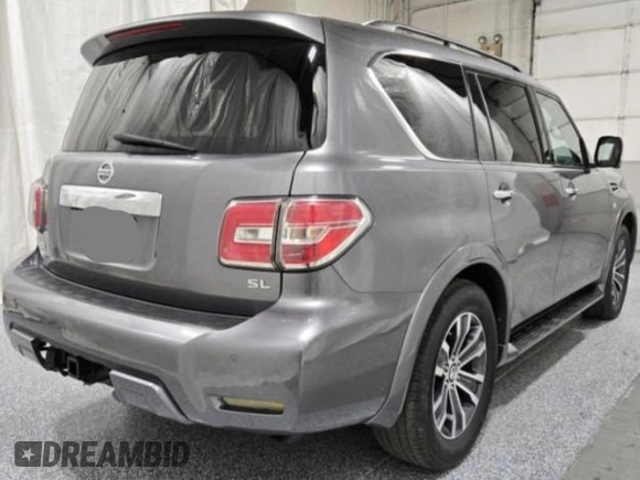2019 Nissan Armada SV with VIN JN8AY2NC2K9582908, listed as a Copart auction lot 81430524 with 79,181 mi miles and Clean Title. Bid and sale history available at carsss.com. Image 4.