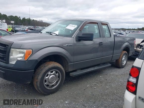 2013 Ford F-150 XL with VIN 1FTEX1CM5DFB69715, listed as a IAAI auction lot 41259318 with 176,916 mi miles. Bid and sale history available at carsss.com. Image 14.