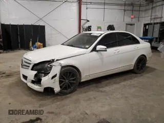 2013 Mercedes-Benz C-Class C 300 Sport with VIN WDDGF8AB3DR270133, listed as a Copart auction lot 50631305 with 138,283 mi miles and Salvage Title. Bid and sale history available at carsss.com. Image 1.