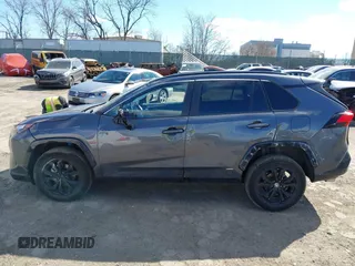 2024 Toyota RAV4 Hybrid SE with VIN 2T3T6RFV0RW051283, listed as a IAAI auction lot 41698931 with 6,465 mi miles and . Bid and sale history available at DreamBid. Image 15.