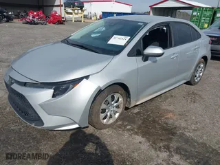 2022 Toyota Corolla LE with VIN 5YFEPMAE9NP279724, listed as a IAAI auction lot 41742324 with 58,090 mi miles. Bid and sale history available at carsss.com. Image 19.