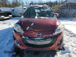 2013 Mazda 5 Touring with VIN JM1CW2CLXD0153178, listed as a Copart auction lot 86957974 with 142,208 mi miles and Salvage Title. Bid and sale history available at carsss.com. Image 5.