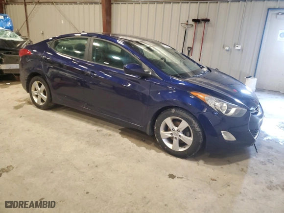 2013 Hyundai Elantra GLS PZEV with VIN 5NPDH4AE6DH276901, listed as a Copart auction lot 47919095 with 146,870 mi miles and Non Repairable. Bid and sale history available at carsss.com. Image 4.