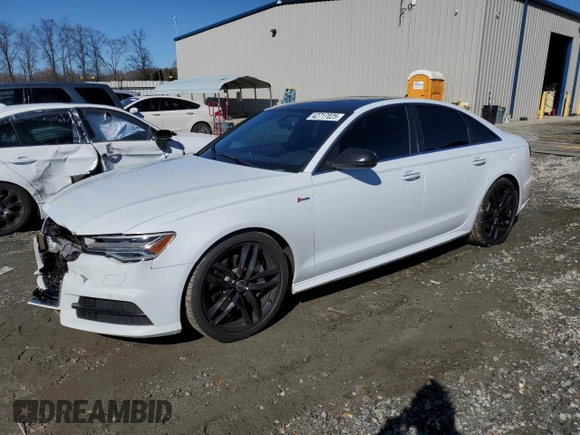 2017 Audi A6 Premium Plus z VIN WAUF2AFC5HN054854, wystawiony jako Copart lot #42717025 z przebiegiem 135 053 mil mil oraz Szkody całkowita. Historia ofert i sprzedaży dostępna na DreamBid. Obrazek 1.