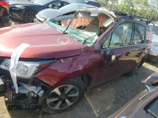 2017 Subaru Forester Limited with VIN JF2SJAJC0HH548471, listed as a Copart auction lot 50302835 with 75,744 mi miles and Salvage Title. Bid and sale history available at carsss.com. Image 1.