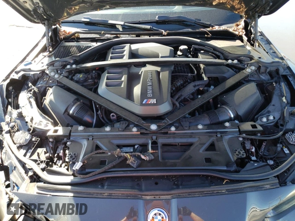 2022 BMW M4 Competition xDrive with VIN WBS43AZ05NCK65609, listed as a Copart auction lot 50820194 with 18,042 mi miles. Bid and sale history available at carsss.com. Image 11.