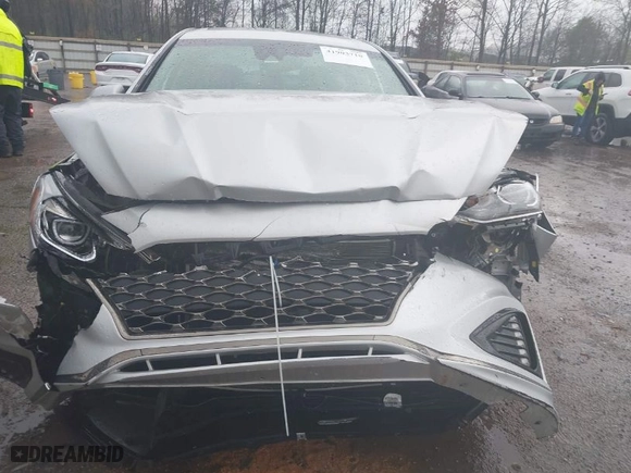 2019 Hyundai Sonata Sport with VIN 5NPE34AF0KH729533, listed as a IAAI auction lot 41903710 with 46,352 mi miles. Bid and sale history available at carsss.com. Image 6.