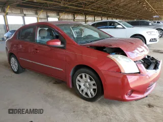 2012 Nissan Sentra S with VIN 3N1AB6AP2CL678871, listed as a Copart auction lot 53320255 with 132,698 mi miles and Salvage Title. Bid and sale history available at DreamBid. Image 4.