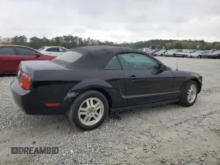 2007 Ford Mustang Deluxe with VIN 1ZVFT84N375281260, listed as a Copart auction lot 51205445 with 274,807 mi miles and Salvage Title. Bid and sale history available at carsss.com. Image 3.