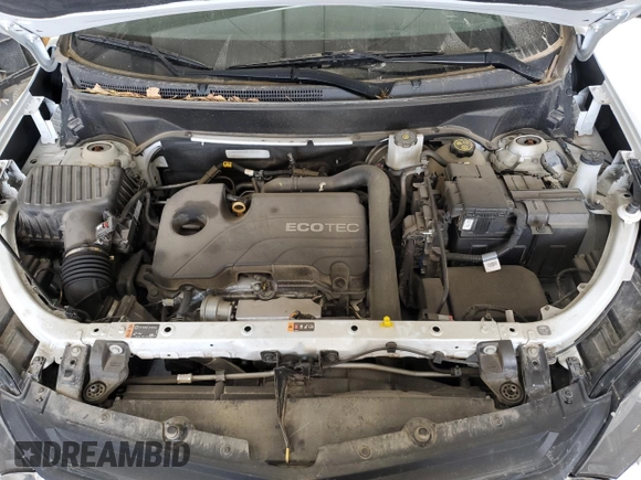 2021 Chevrolet Equinox LT with VIN 3GNAXUEV4MS165504, listed as a Copart auction lot 53049245 with 75,706 mi miles and Salvage Title. Bid and sale history available at DreamBid. Image 14.