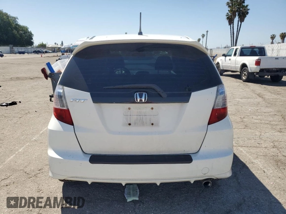 2013 Honda Fit Sport with VIN JHMGE8H53DC068018, listed as a Copart auction lot 52614455 with 153,177 mi miles and Salvage Title. Bid and sale history available at carsss.com. Image 6.
