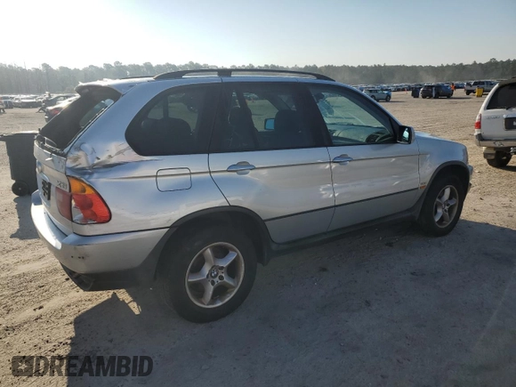 2003 BMW X5 3.0i with VIN 5UXFA53533LV88554, listed as a Copart auction lot 74318594 with 171,697 mi miles and Salvage Title. Bid and sale history available at carsss.com. Image 3.