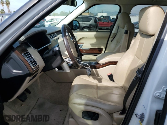 2014 Land Rover Range Rover with VIN SALGR2WF9EA195344, listed as a Copart auction lot 43454555 with 167,010 mi miles and Clean Title. Bid and sale history available at DreamBid. Image 7.
