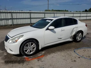 2013 Infiniti G37 Sedan Journey with VIN JN1CV6AP3DM715532, listed as a Copart auction lot 51449615 with 83,522 mi miles and Salvage Title. Bid and sale history available at carsss.com. Image 1.