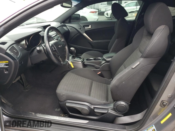2015 Hyundai Genesis Coupe 3.8L Base with VIN KMHHT6KJ5FU130078, listed as a Copart auction lot 71293234 with 24,224 mi miles and Salvage title. Bid and sale history available at DreamBid. Image 7.