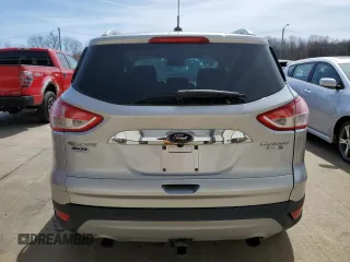 2016 Ford Escape Titanium with VIN 1FMCU9J9XGUC08422, listed as a Copart auction lot 50080525 with 40,370 mi miles and Salvage Title. Bid and sale history available at carsss.com. Image 6.