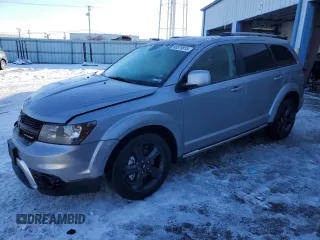 2018 Dodge Journey Crossroad with VIN 3C4PDDGG8JT197128, listed as a Copart auction lot 88579815 with 101,631 mi miles and Salvage Title. Bid and sale history available at carsss.com. Image 1.