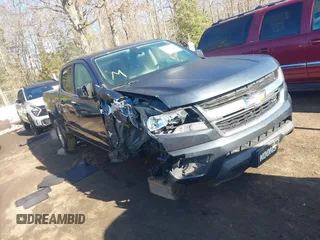 2019 Chevrolet Colorado 4WD Work Truck with VIN 1GCGTBEN7K1121627, listed as a IAAI auction lot 41356079 with 120,340 mi miles. Bid and sale history available at carsss.com. Image 1.