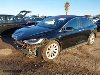 2019 Tesla Model X 75D with VIN 5YJXCAE29KF186356, listed as a IAAI auction lot 41829702 with NaN miles. Bid and sale history available at carsss.com. Image 20.