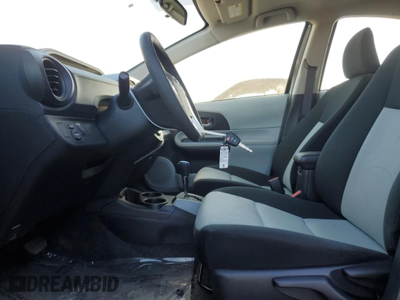 2012 Toyota Prius One with VIN JTDKDTB34C1522795, listed as a Copart auction lot 42779115 with 80,581 mi miles and Salvage Title. Bid and sale history available at carsss.com. Image 7.