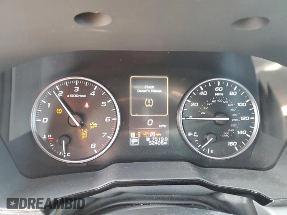 2024 Subaru Legacy Premium with VIN 4S3BWAF66R3003084, listed as a Copart auction lot 57143975 with 52,406 mi miles and Salvage title. Bid and sale history available at DreamBid. Image 9.