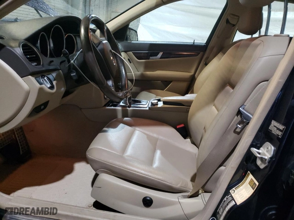 2012 Mercedes-Benz C-Class C 300 Sport with VIN WDDGF8BB7CA724444, listed as a Copart auction lot 51958845 with 154,250 mi miles and Clean Title. Bid and sale history available at carsss.com. Image 7.