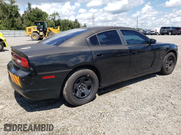 2014 Dodge Charger Police with VIN 2C3CDXAT3EH265909, listed as a Copart auction lot 72352974 with 95,582 mi miles and Salvage Title. Bid and sale history available at carsss.com. Image 3.