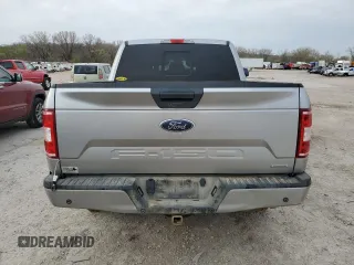 2020 Ford F-150 XL with VIN 1FTEW1EP6LFC32362, listed as a Copart auction lot 51294975 with 0 mi miles and Salvage Title. Bid and sale history available at carsss.com. Image 6.