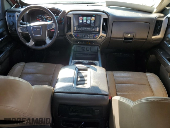 2017 GMC Sierra 1500 Denali with VIN 3GTU2PEC3HG120549, listed as a Copart auction lot 50585115 with 105,186 mi miles and Salvage Title. Bid and sale history available at DreamBid. Image 8.