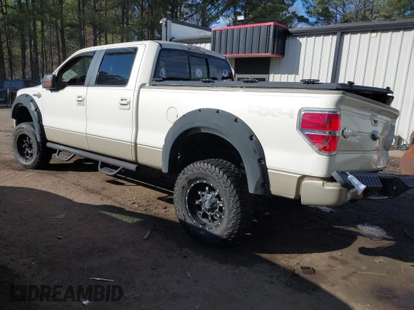 2009 Ford F-150 XL with VIN 1FTPW14V59KC26416, listed as a IAAI auction lot 41630034 with 120,455 mi miles. Bid and sale history available at carsss.com. Image 3.