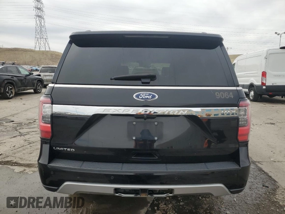 2019 Ford Expedition Max Limited z VIN 1FMJK2ATXKEA43801, wystawiony jako Copart lot #47984725 z przebiegiem 102 625 mil mil oraz Szkody całkowita. Historia ofert i sprzedaży dostępna na DreamBid. Obrazek 6.