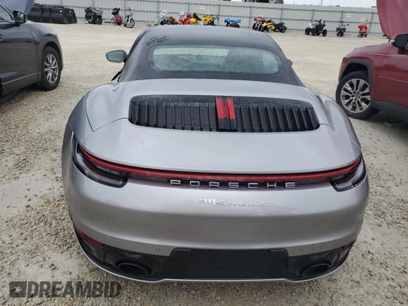 2024 Porsche 911 Carrera S with VIN WP0CB2A90RS245379, listed as a Copart auction lot 74399684 with 1,465 mi miles and Non Repairable. Bid and sale history available at carsss.com. Image 6.