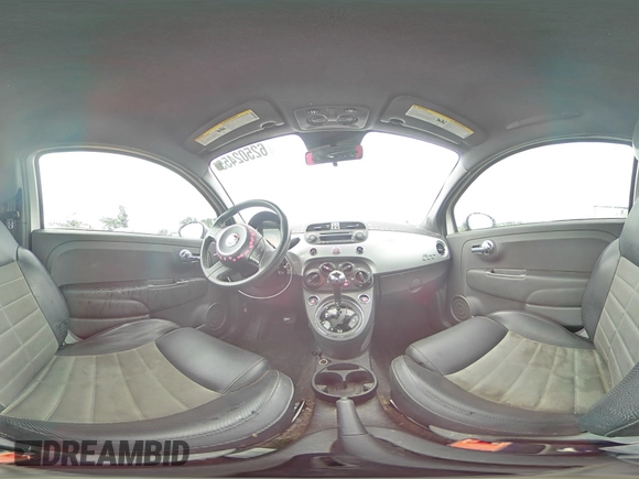 2013 FIAT 500 Sport with VIN 3C3CFFBR5DT709384, listed as a Copart auction lot 62502455 with 86,136 mi miles and Salvage title. Bid and sale history available at DreamBid. Image 15.