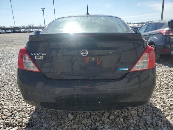 2014 Nissan Versa S Plus with VIN 3N1CN7AP3EL859809, listed as a Copart auction lot 46586515 with 0 mi miles and Non Repairable. Bid and sale history available at carsss.com. Image 6.