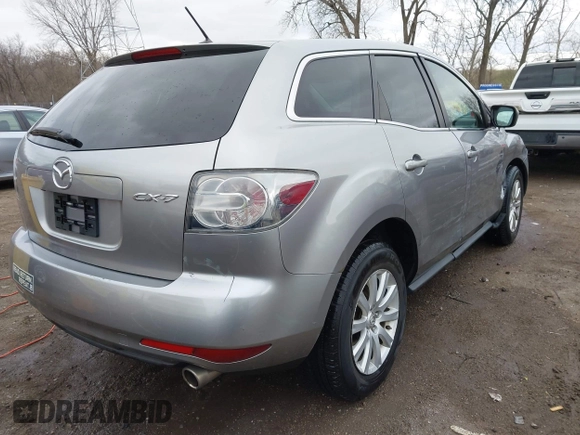 2011 Mazda CX-7 i Sport with VIN JM3ER2B56B0366135, listed as a IAAI auction lot 41848680 with 149,952 mi miles. Bid and sale history available at carsss.com. Image 4.