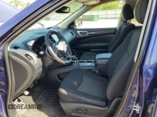2020 Nissan Pathfinder SV with VIN 5N1DR2BNXLC593070, listed as a Copart auction lot 53845785 with 84,443 mi miles and Salvage title. Bid and sale history available at DreamBid. Image 7.